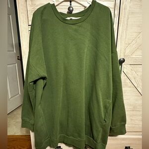 Zanana Outfitters Tunic Sweatshirt with pockets